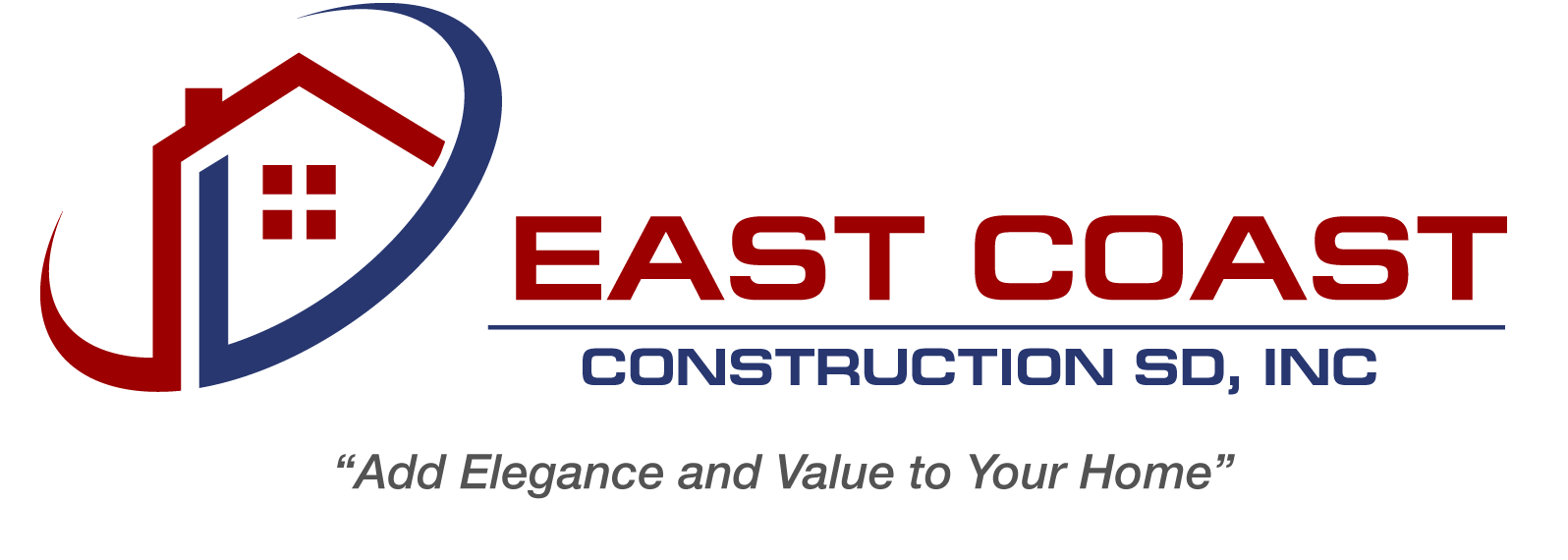 East Coast Construction SD, Inc. Logo